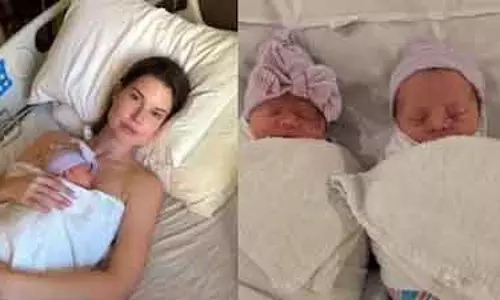 Amanda Cerny और जोहान्स बार्टल के जुड़वां बच्चों की खुशखबरी साझा Amanda Cerny और जोहान्स बार्टल के जुड़वां बच्चों की खुशखबरी साझा