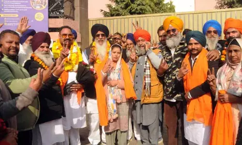 Amritsar: जिला परिषद और ब्लॉक समिति चुनावों में सत्ताधारी AAP बड़ी जीत की ओर बढ़ रही है