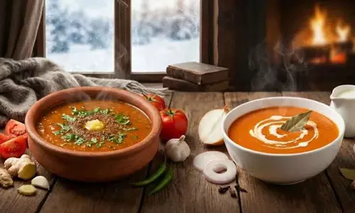 Winter स्पेशल, इम्युनिटी बढ़ाएगा और ठंड भगाएगा टोमैटो सूप, नोट करें ये दो टेस्टी रेसिपी Winter स्पेशल, इम्युनिटी बढ़ाएगा और ठंड भगाएगा टोमैटो सूप, नोट करें ये दो टेस्टी रेसिपी