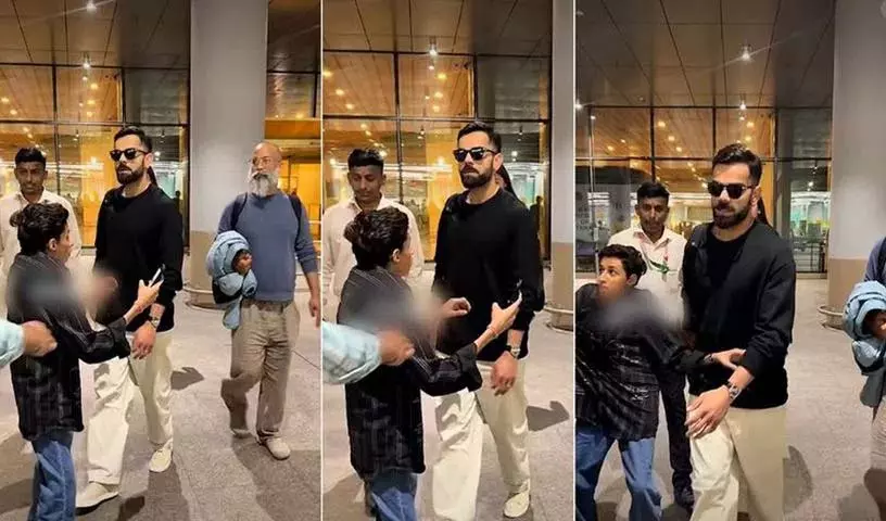 Virat Kohli और अनुष्का शर्मा को दिव्यांग फैन को नज़रअंदाज़ करने के लिए आलोचना का सामना करना पड़ा Virat Kohli और अनुष्का शर्मा को दिव्यांग फैन को नज़रअंदाज़ करने के लिए आलोचना का सामना करना पड़ा