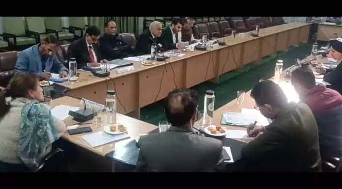 JAMMU: प्राक्कलन समिति ने सूचना एवं संचार विभाग के कामकाज की समीक्षा की JAMMU: प्राक्कलन समिति ने सूचना एवं संचार विभाग के कामकाज की समीक्षा की