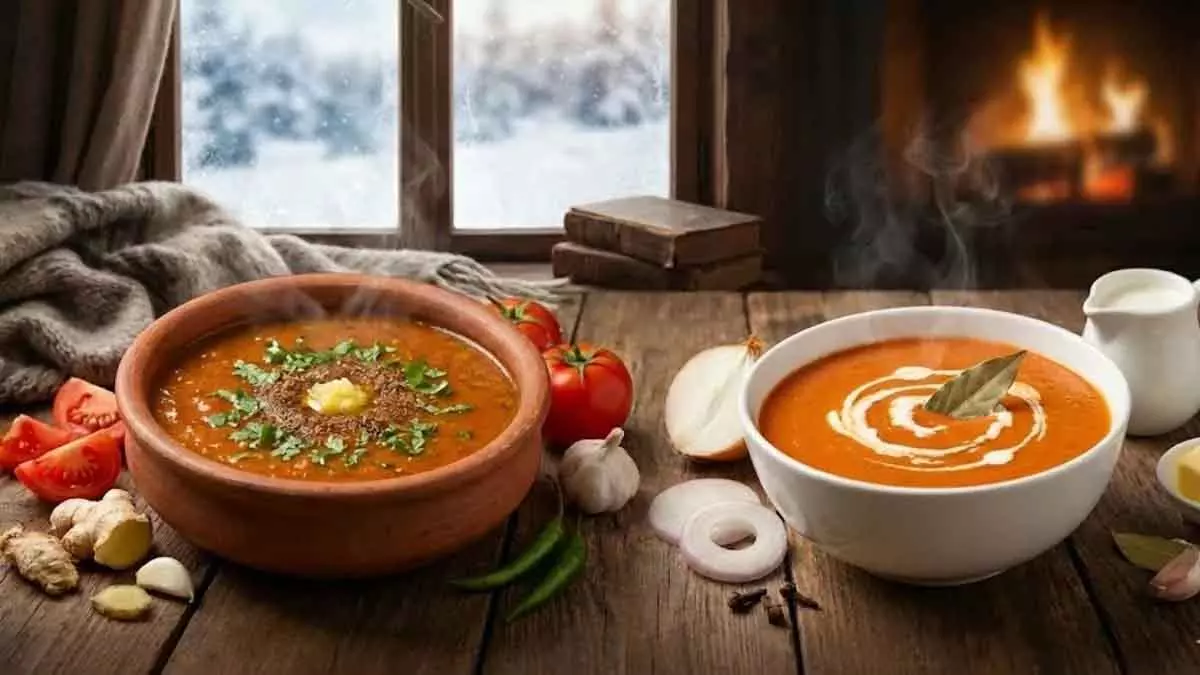Winter स्पेशल, इम्युनिटी बढ़ाएगा और ठंड भगाएगा टोमैटो सूप, नोट करें ये दो टेस्टी रेसिपी Winter स्पेशल, इम्युनिटी बढ़ाएगा और ठंड भगाएगा टोमैटो सूप, नोट करें ये दो टेस्टी रेसिपी
