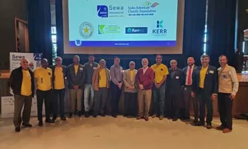 टेक्सास सिटी ने बाढ़ के दौरान राहत कार्यों के लिए सेवा इंटरनेशनल को सम्मानित किया