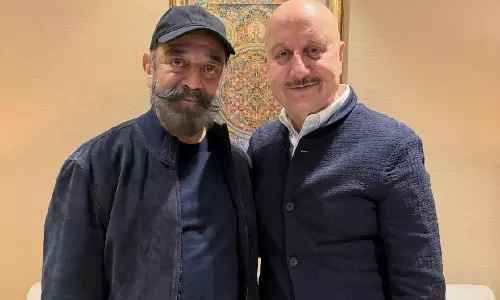 Anupam Kher ने कमल हासन संग वर्ल्ड सिनेमा पर की बातचीत