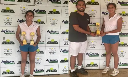 Tennis Tournament में छग की तनिष्का ने मारी बाजी Tennis Tournament में छग की तनिष्का ने मारी बाजी