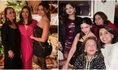 आलिया भट्ट ने सास नीतू कपूर और परिवार के लिए Christmas पार्टी होस्ट की आलिया भट्ट ने सास नीतू कपूर और परिवार के लिए Christmas पार्टी होस्ट की