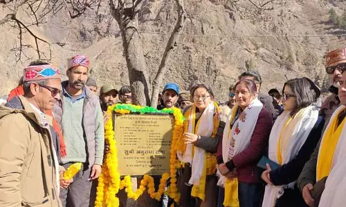 MLA ने लाहौल-स्पीति के उदयपुर में विकास परियोजनाओं का शिलान्यास किया