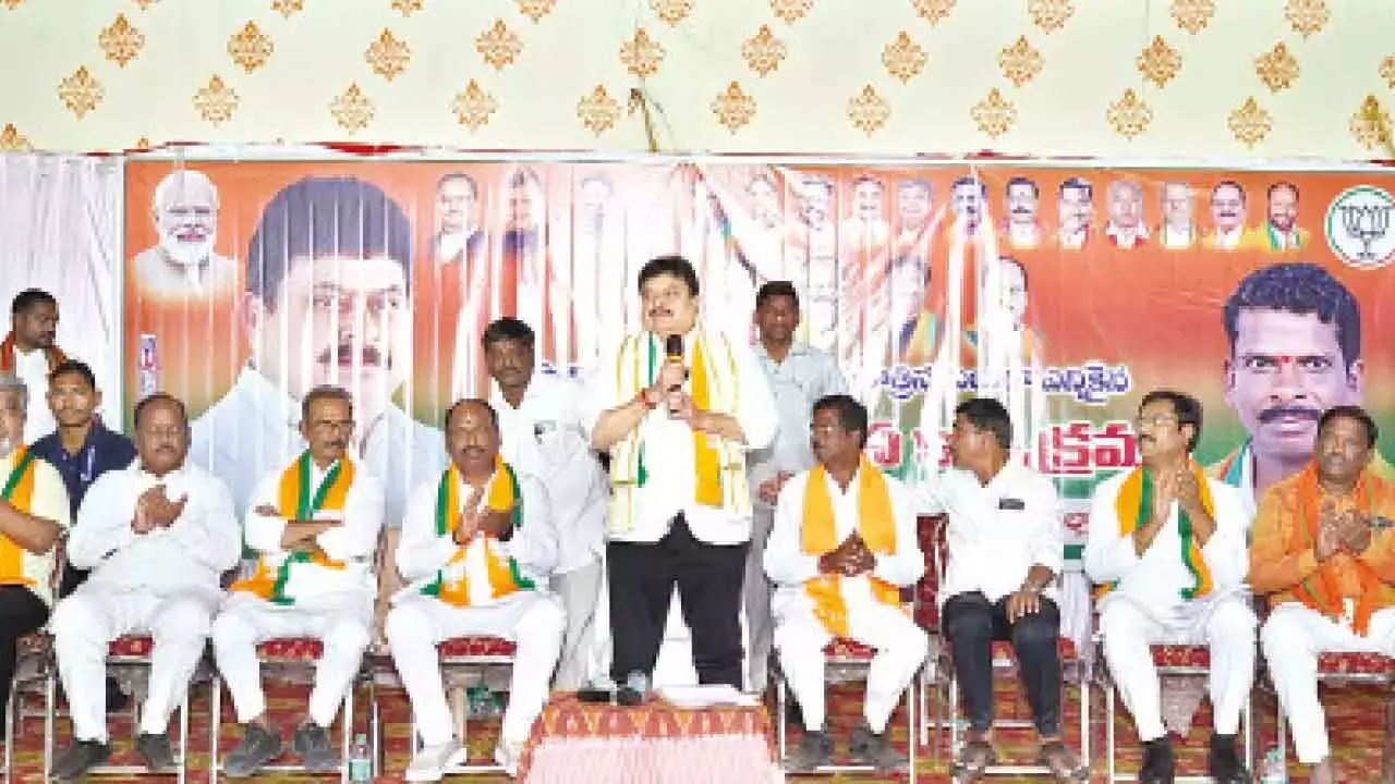 Telangana: BJP ने जगतियाल जीपी चुनाव में दोबारा गिनती की मांग की Telangana: BJP ने जगतियाल जीपी चुनाव में दोबारा गिनती की मांग की