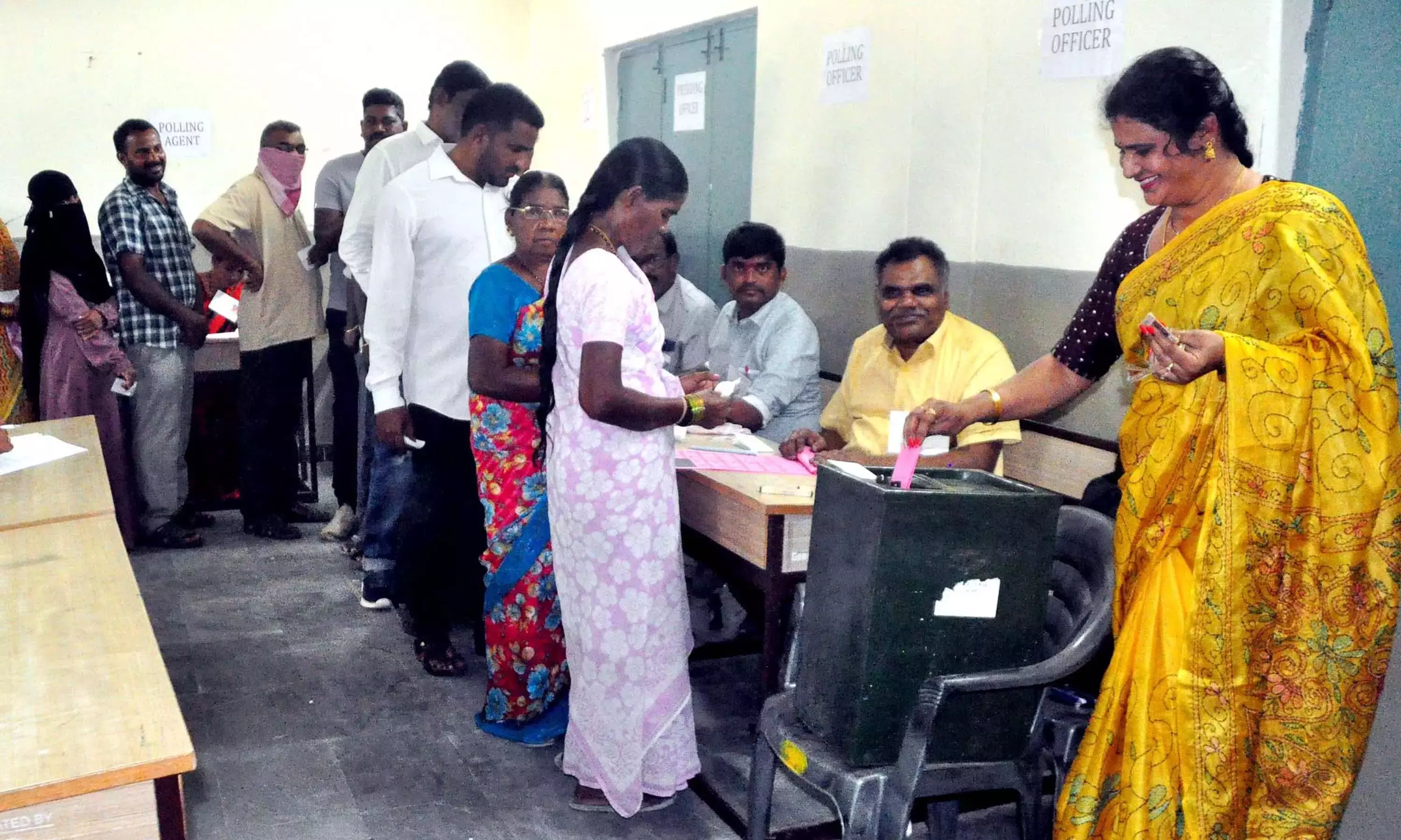 Telangana : नालगोंडा वोटर संख्या के मामले में राज्य में सबसे ऊपर रहा।