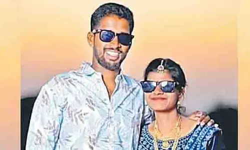 विकाराबाद में दहेज विवाद: पति ने CCTV में पत्नी को पीट-पीटकर मारा