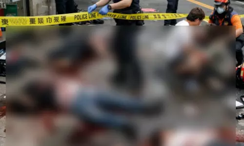 Taipei में चाकूबाज़ी–स्मोक बम हमला, 3 की मौत 5 घायल
