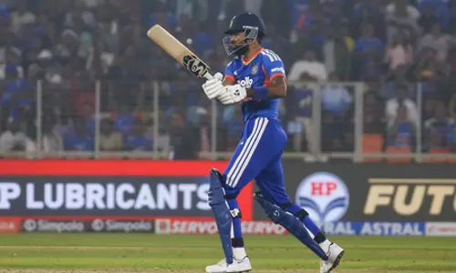 हार्दिक पंड्या ने टी20 में दूसरी सबसे तेज फिफ्टी बनाई हार्दिक पंड्या ने टी20 में दूसरी सबसे तेज फिफ्टी बनाई