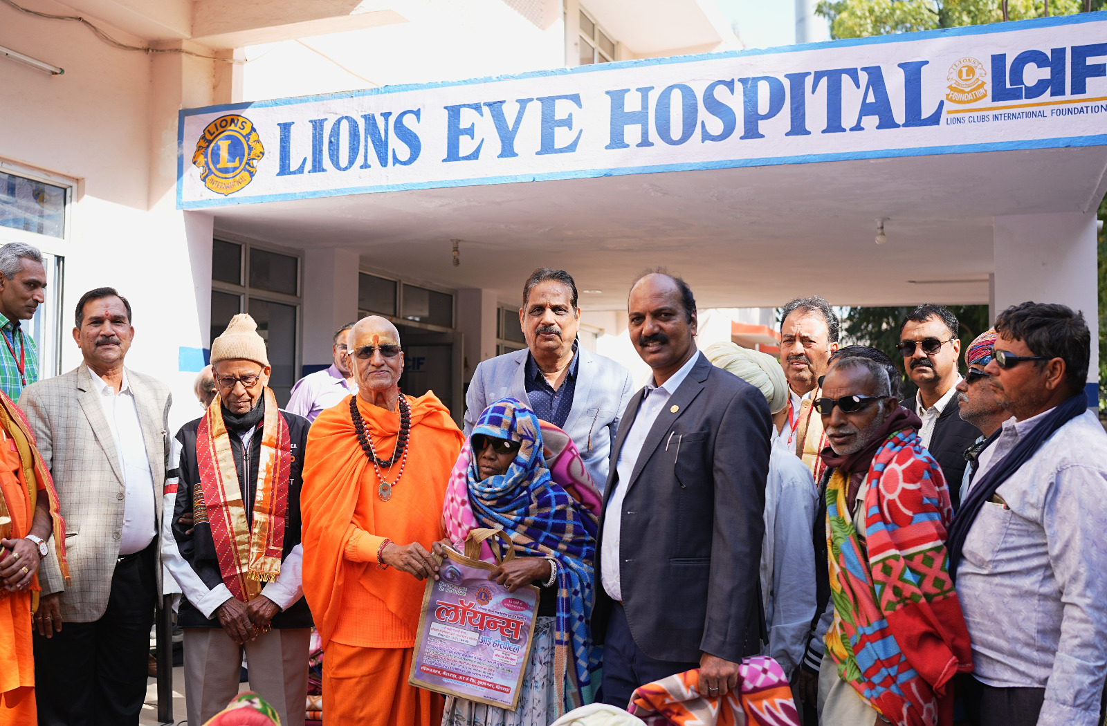 नर सेवा ही नारायण सेवा, जिसे लायन क्लब करता आ रहा है: महामंडलेश्वर हंसराम महाराज