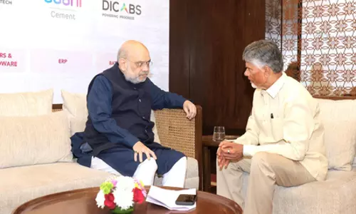 चंद्रबाबू नायडू ने गृह मंत्री अमित शाह से मुलाकात की