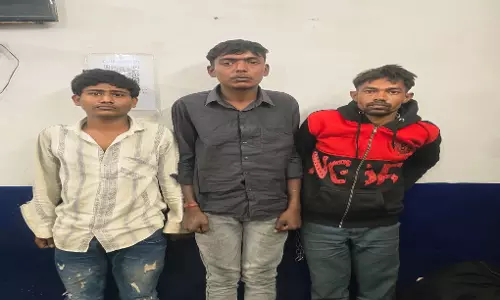 पुलिस ने हत्या व लूट के 3 आरोपी और विधि के साथ नाबालिग सहित 4 गिरफ्तार