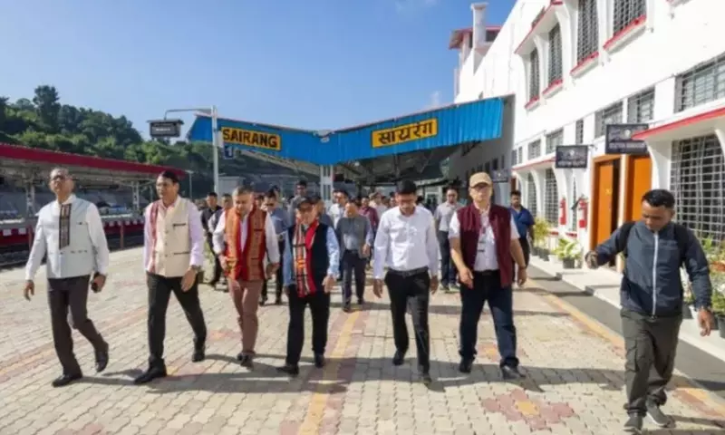 Mizoram: सैरांग रेलवे स्टेशन पर तीन महीनों में 18,000 से ज़्यादा ILP जारी किए Mizoram: सैरांग रेलवे स्टेशन पर तीन महीनों में 18,000 से ज़्यादा ILP जारी किए