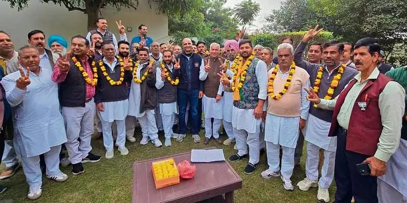 खडूर साहिब में ब्लॉक समिति सीट पर जीत BJP के लिए बूस्टर साबित हुई खडूर साहिब में ब्लॉक समिति सीट पर जीत BJP के लिए बूस्टर साबित हुई