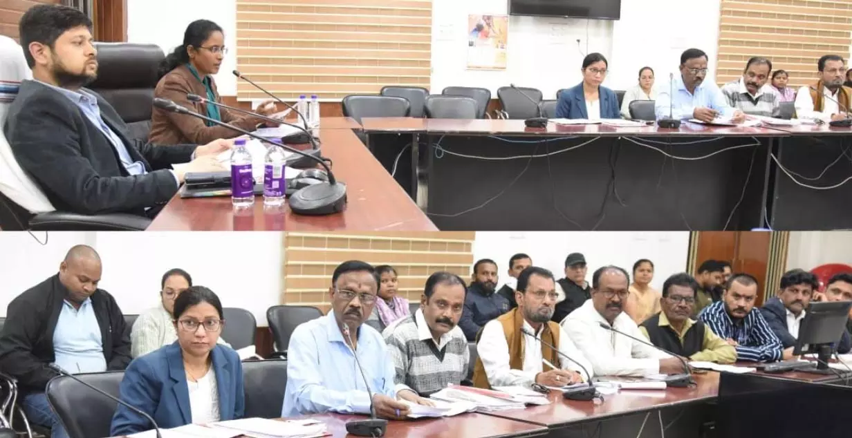 जिला स्तरीय संयुक्त परामर्शदात्री समिति की बैठक में कर्मचारी संगठनों की बैठक जिला स्तरीय संयुक्त परामर्शदात्री समिति की बैठक में कर्मचारी संगठनों की बैठक