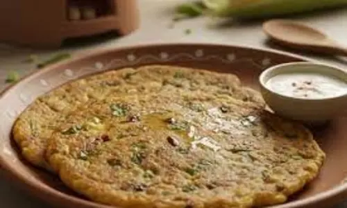 Makai Pyaz Ka Chilla: ट्राई करें स्वादिष्ट मकई प्याज का चीला Makai Pyaz Ka Chilla: ट्राई करें स्वादिष्ट मकई प्याज का चीला