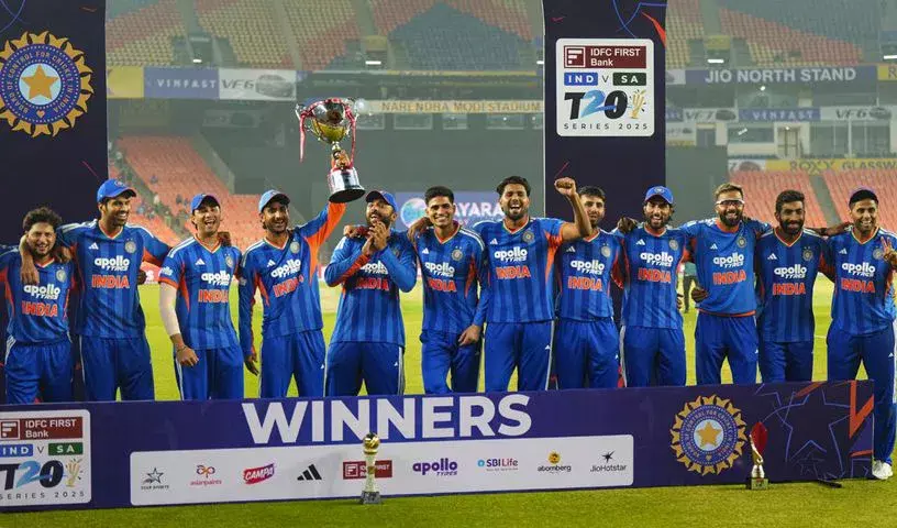 India ने दक्षिण अफ्रीका के खिलाफ शानदार T20I जीत के साथ साल का समापन किया