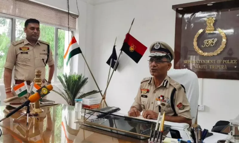 Tripura में अपराध और सड़क हादसों में 10% की गिरावट, डीजीपी अनुराग का दावा