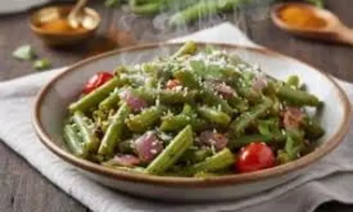 Green Beans ki Sabji Recipe: ऐसे बनाएं चटपटी और क्रंची हरे बीन्स की सब्जी Green Beans ki Sabji Recipe: ऐसे बनाएं चटपटी और क्रंची हरे बीन्स की सब्जी