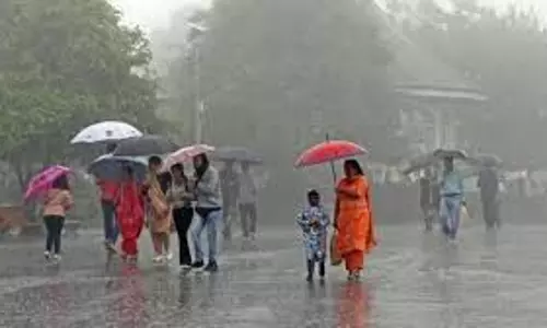 Shimla: मौसम विभाग ने 4 दिन के लिए भारी बारिश की चेतावनी दी Shimla: मौसम विभाग ने 4 दिन के लिए भारी बारिश की चेतावनी दी