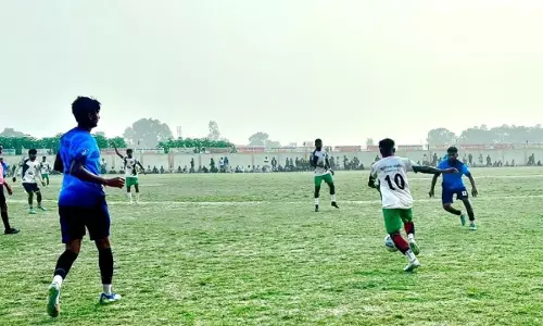 Badhalganj: ऑल इंडिया फुटबॉल टूर्नामेंट में दूसरे मैच को रद्द किया गया