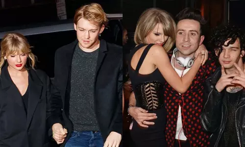 Taylor Swift ने एराज़ टूर कमेंट में जो एल्विन और मैटी हीली के साथ ब्रेकअप के बारे में बात की Taylor Swift ने एराज़ टूर कमेंट में जो एल्विन और मैटी हीली के साथ ब्रेकअप के बारे में बात की