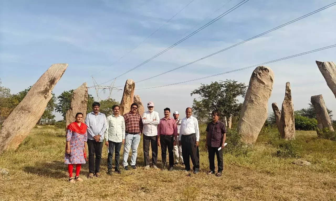 Telangana : मुदुमल में सीमांकन जारी
