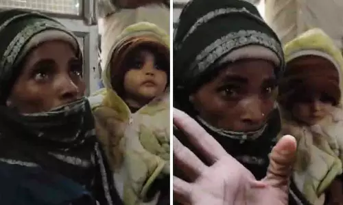 Agra: बच्चे का गोरा रंग देखकर भीख मांगने वाली महिला से पूछताछ
