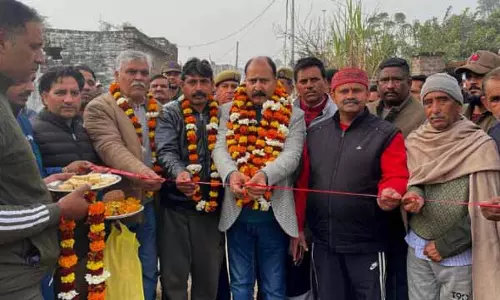 Dr. Rajiv Bhagat ने बिश्नाह में 40 लाख रुपये की विकास परियोजनाओं का उद्घाटन किया Dr. Rajiv Bhagat ने बिश्नाह में 40 लाख रुपये की विकास परियोजनाओं का उद्घाटन किया