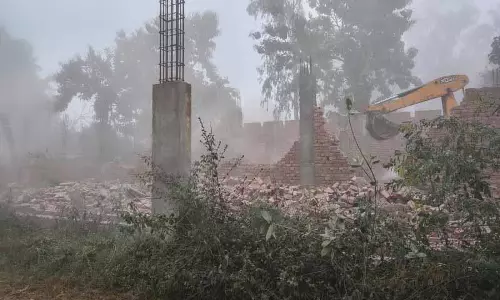 GLADA प्रमुख के आदेश पर इमारत गिराई गई