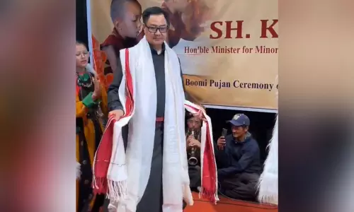 ताशी डेलेक और जूली!: किरेन रिजिउ ने Ladakh के लोगों को लोसार की शुभकामनाएं दीं