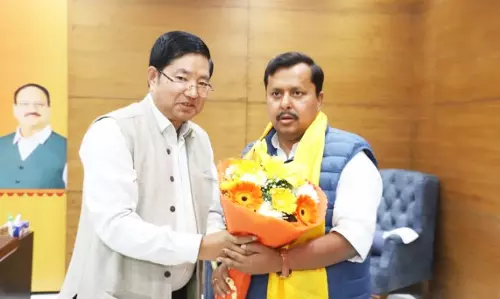BJP नेतृत्व ने सिक्किम में पार्टी के संगठनात्मक विकास पर चर्चा की