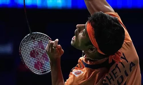 वर्ल्ड टूर फाइनल्स: सेमीफाइनल में भारतीय फैंस निराश, चीनी जोड़ी ने चिराग-सात्विकसाईराज को हराया वर्ल्ड टूर फाइनल्स: सेमीफाइनल में भारतीय फैंस निराश, चीनी जोड़ी ने चिराग-सात्विकसाईराज को हराया