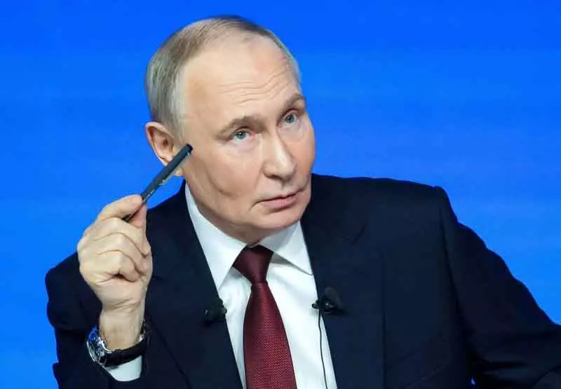 Putin युद्धविराम में रूसी शर्तों पर अड़े, EU की लूट नाकाम Putin युद्धविराम में रूसी शर्तों पर अड़े, EU की लूट नाकाम