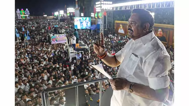 DMK नाटक करेगी क्योंकि फर्जी वोटों से सत्ता में आने का उसका सपना टूट गया है: पलानीस्वामी DMK नाटक करेगी क्योंकि फर्जी वोटों से सत्ता में आने का उसका सपना टूट गया है: पलानीस्वामी