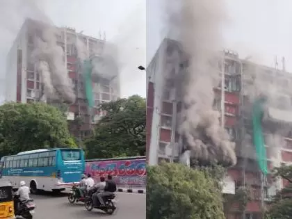 चेन्नई: अन्ना सलाई पर BSNL ऑफिस में आग लगी चेन्नई: अन्ना सलाई पर BSNL ऑफिस में आग लगी