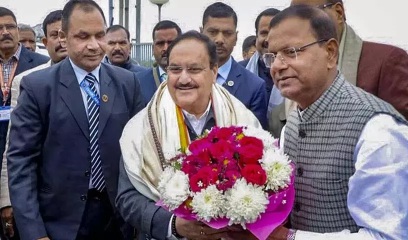 युवा डॉक्टर विदेश जा सकते हैं, लेकिन भारत में सुविधाओं की कमी का हवाला नहीं दे सकते: JP Nadda युवा डॉक्टर विदेश जा सकते हैं, लेकिन भारत में सुविधाओं की कमी का हवाला नहीं दे सकते: JP Nadda