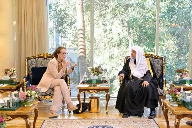 Riyadh मुस्लिम वर्ल्ड लीग के प्रमुख और UNCTAD सचिव की मुलाकात Riyadh मुस्लिम वर्ल्ड लीग के प्रमुख और UNCTAD सचिव की मुलाकात