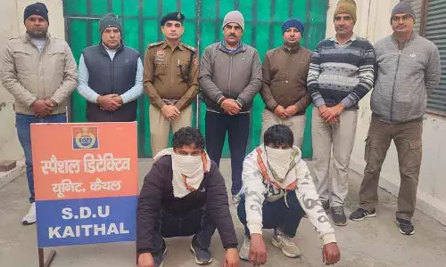 कैथल में डबल मर्डर केस में दो लोग गिरफ्तार