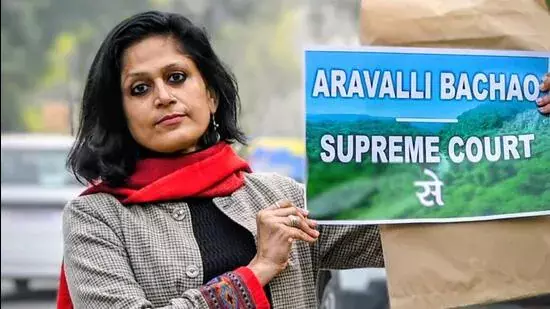 Aravalli hills की रक्षा के लिए गुरुग्राम में नागरिकों ने मार्च निकाला