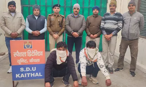 Haryana : कैथल में डबल मर्डर केस में दो लोग गिरफ्तार