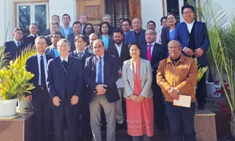 Manipur में जापानी प्रतिनिधिमंडल की मुलाकात, सहयोग बढ़ाने पर जोर