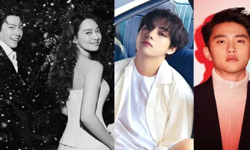 किम वू बिन और शिन मिन आह की शादी: BTS के V, EXO के D.O. भी मेहमानों में शामिल