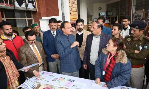 Himachal: मंत्री ने भोजन के माध्यम से स्वास्थ्य सेमिनार में प्राकृतिक पोषण के महत्व पर ज़ोर दिया Himachal: मंत्री ने भोजन के माध्यम से स्वास्थ्य सेमिनार में प्राकृतिक पोषण के महत्व पर ज़ोर दिया