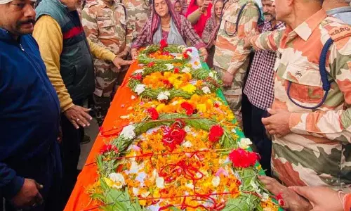 ITBP कांस्टेबल का राजकीय सम्मान के साथ अंतिम संस्कार किया गया