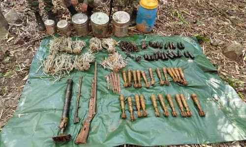 नक्सल डंप बरामद, गरियाबंद में फोर्स को मिली सफलता