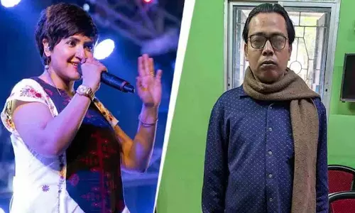 Lagnajit का दावा है कि उन्हें भक्ति गीत नहीं, बल्कि धर्मनिरपेक्ष गीत गाने के लिए परेशान किया गया Lagnajit का दावा है कि उन्हें भक्ति गीत नहीं, बल्कि धर्मनिरपेक्ष गीत गाने के लिए परेशान किया गया